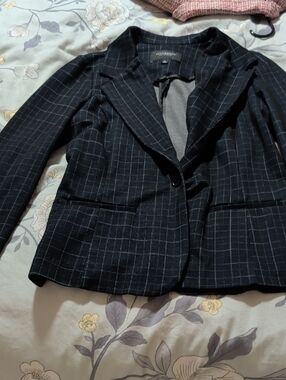 Liverpool Black Windowpane Blazer